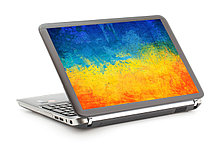 Наклейка на ноутбук. Патриотическая