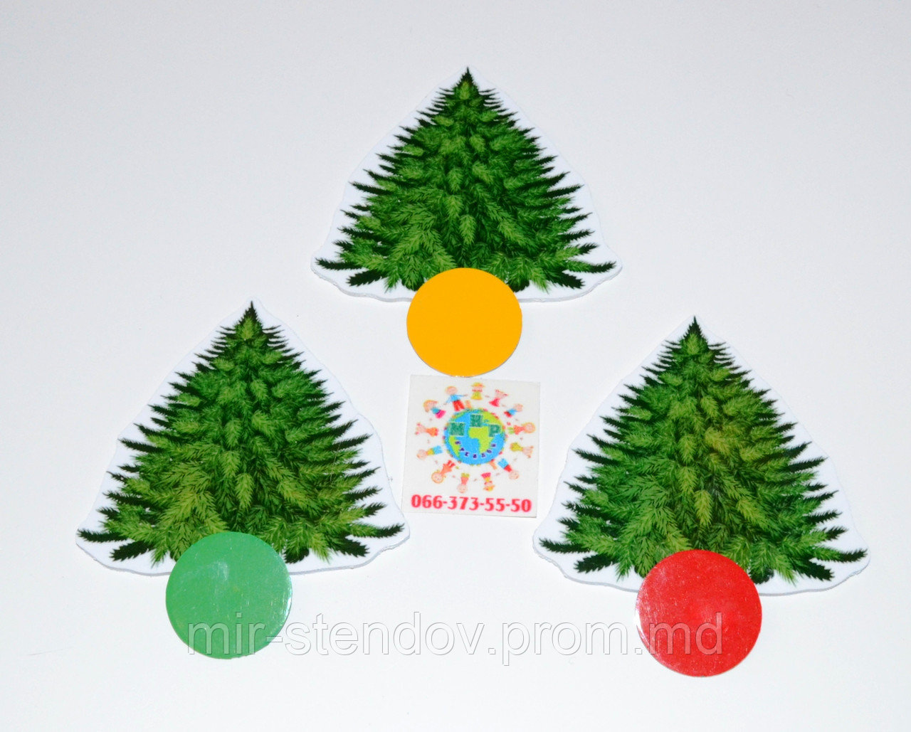 Магнитный стенд для крепления рисунка Ёлочки, фото 1