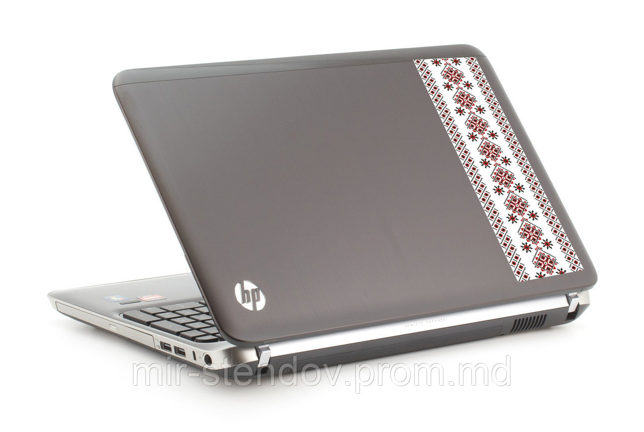 Наклейка на ноутбук. Вышиванка, фото 1