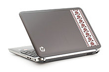 Наклейка на ноутбук. Вышиванка