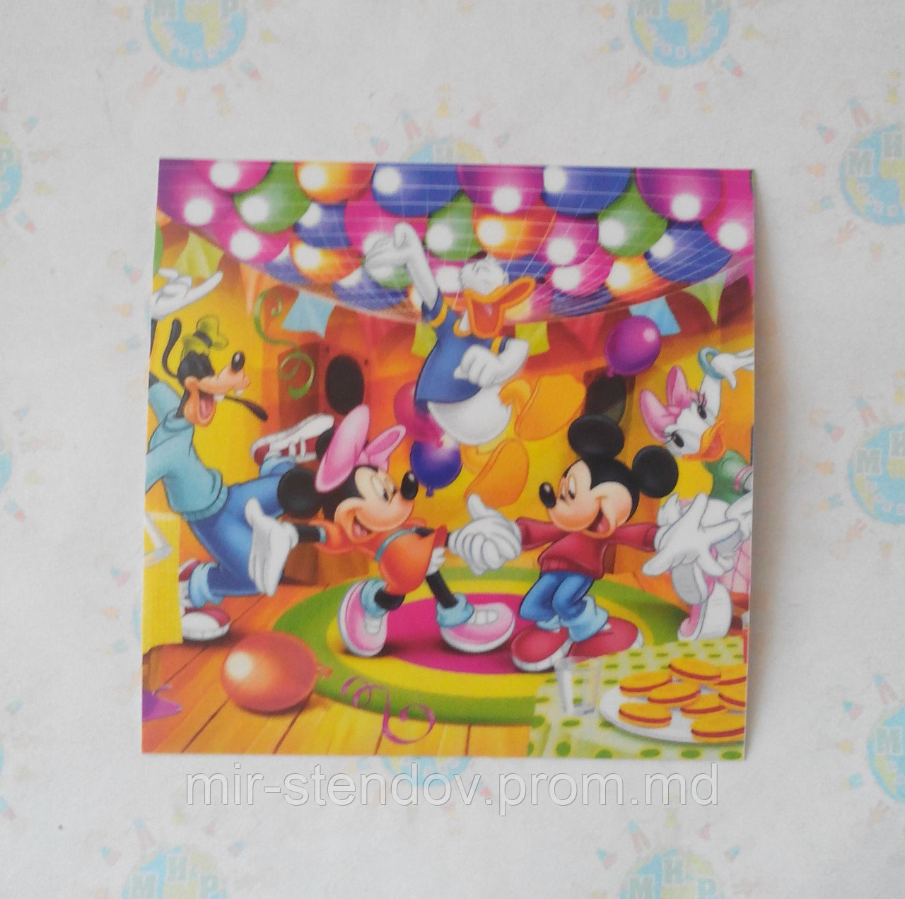 Наклейка на выключатель Микки маус, фото 1