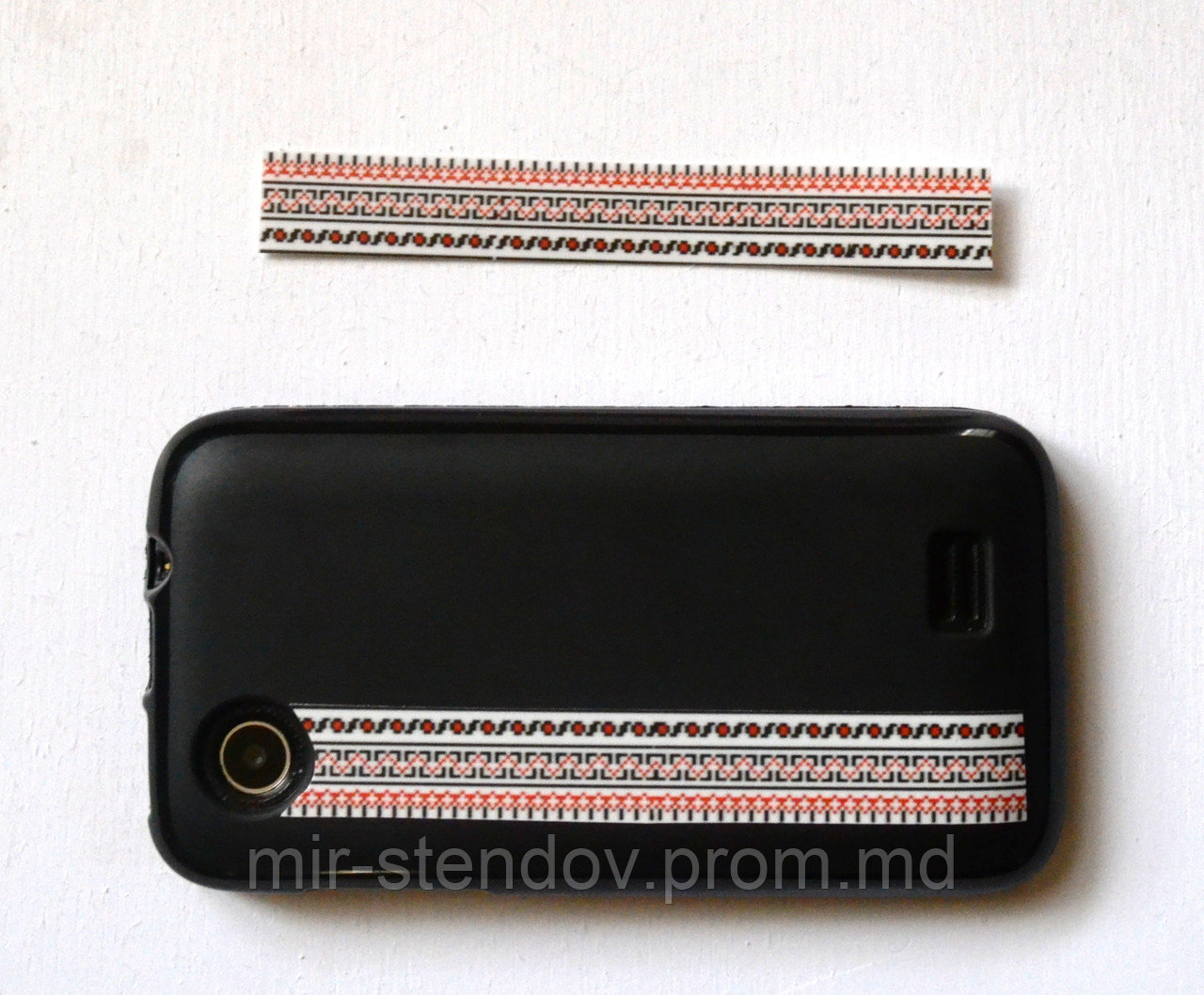 Наклейка на телефон Вышиванка, фото 1