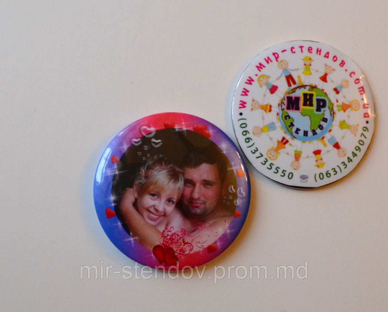 Магнит металлический Фотомагнит, фото 1