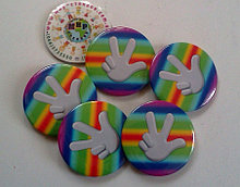 Значок Фиксики Радужный 2