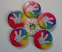 Значок Фиксики Радужный 3