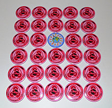 Значок с логотипом команды по пауэрлифтингу