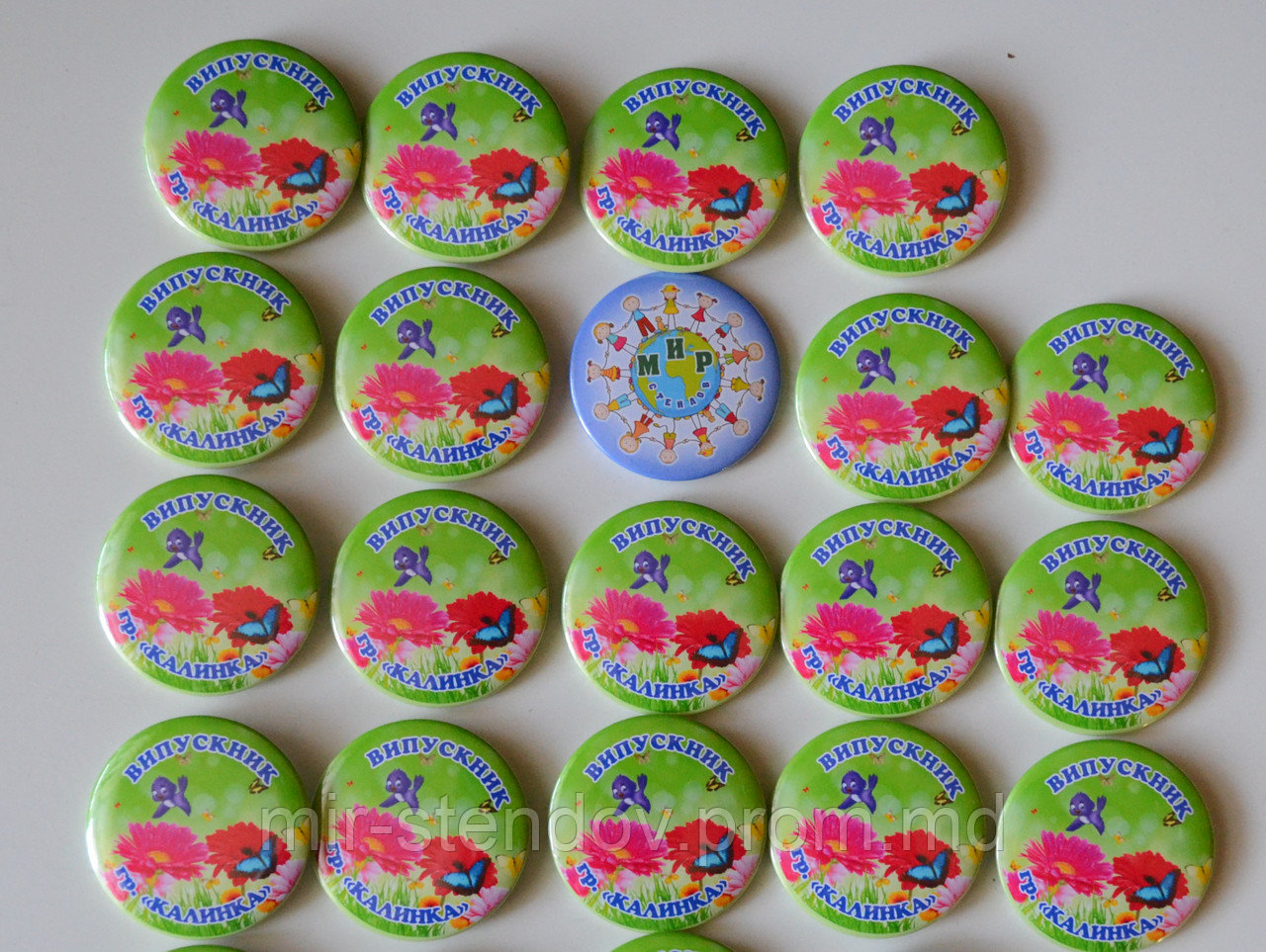 Значки Для выпускников детского сада Калинка, фото 1