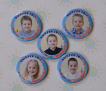 Значок с фотографией Выпускник ДС Мармеландия