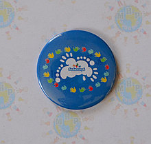 Значок с логотипом детского клуба Бебиклуб