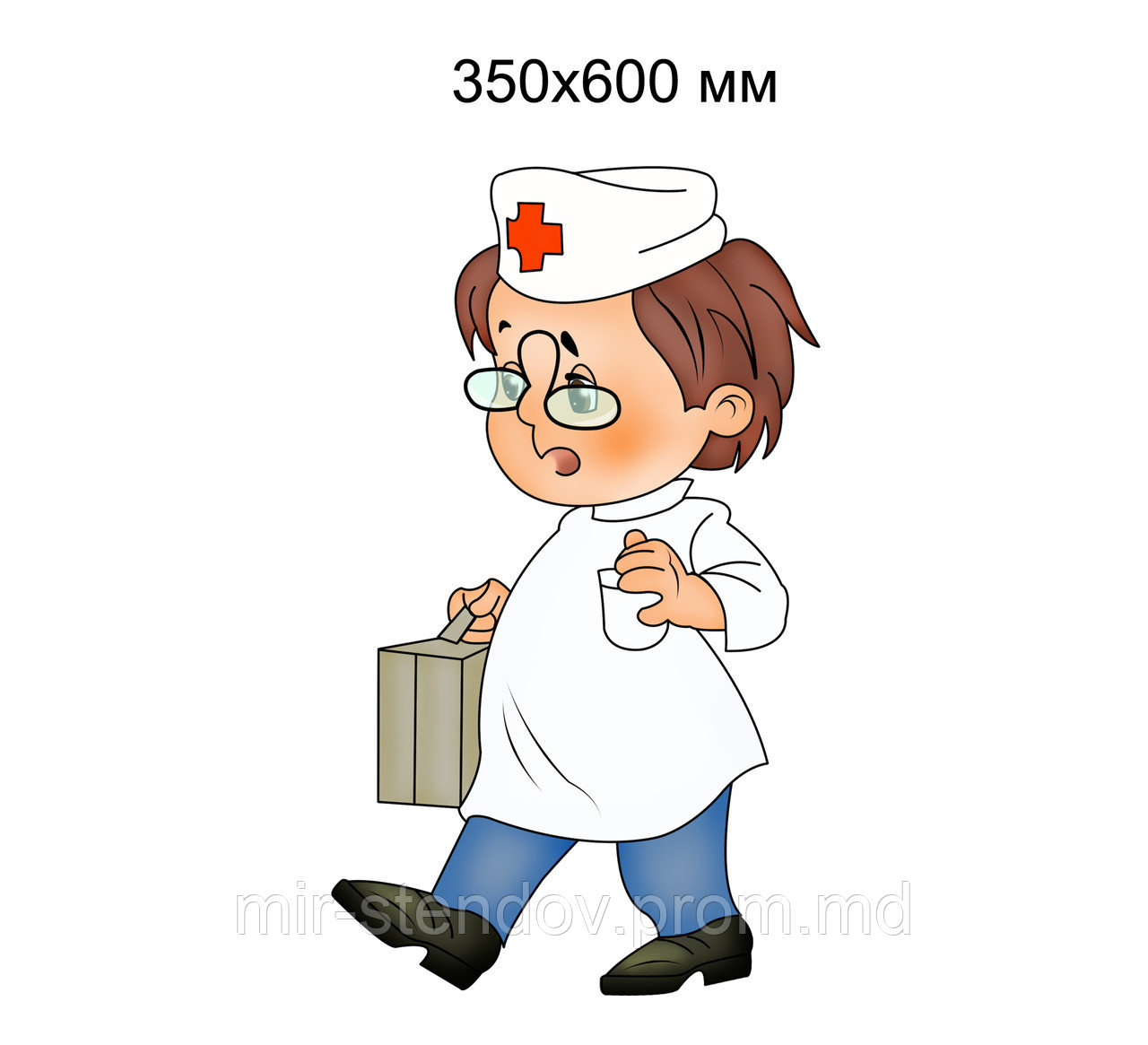 Доктор. Настенная декорация для детского сада., фото 1