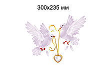 Голуби. Настенная декорация для детского сада.