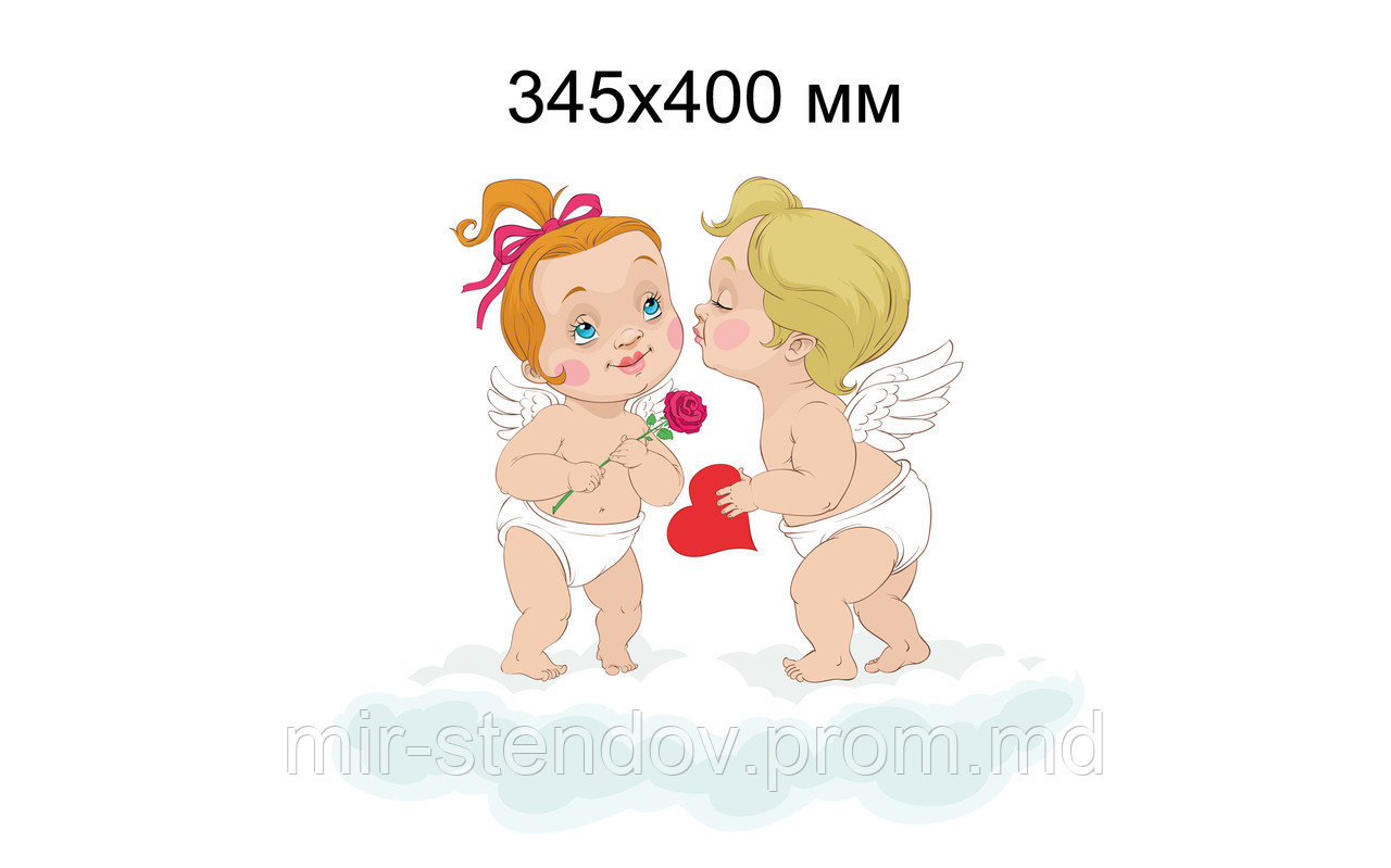 Ангелочки. Настенная декорация для детского сада., фото 1