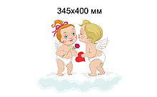 Ангелочки. Настенная декорация для детского сада.