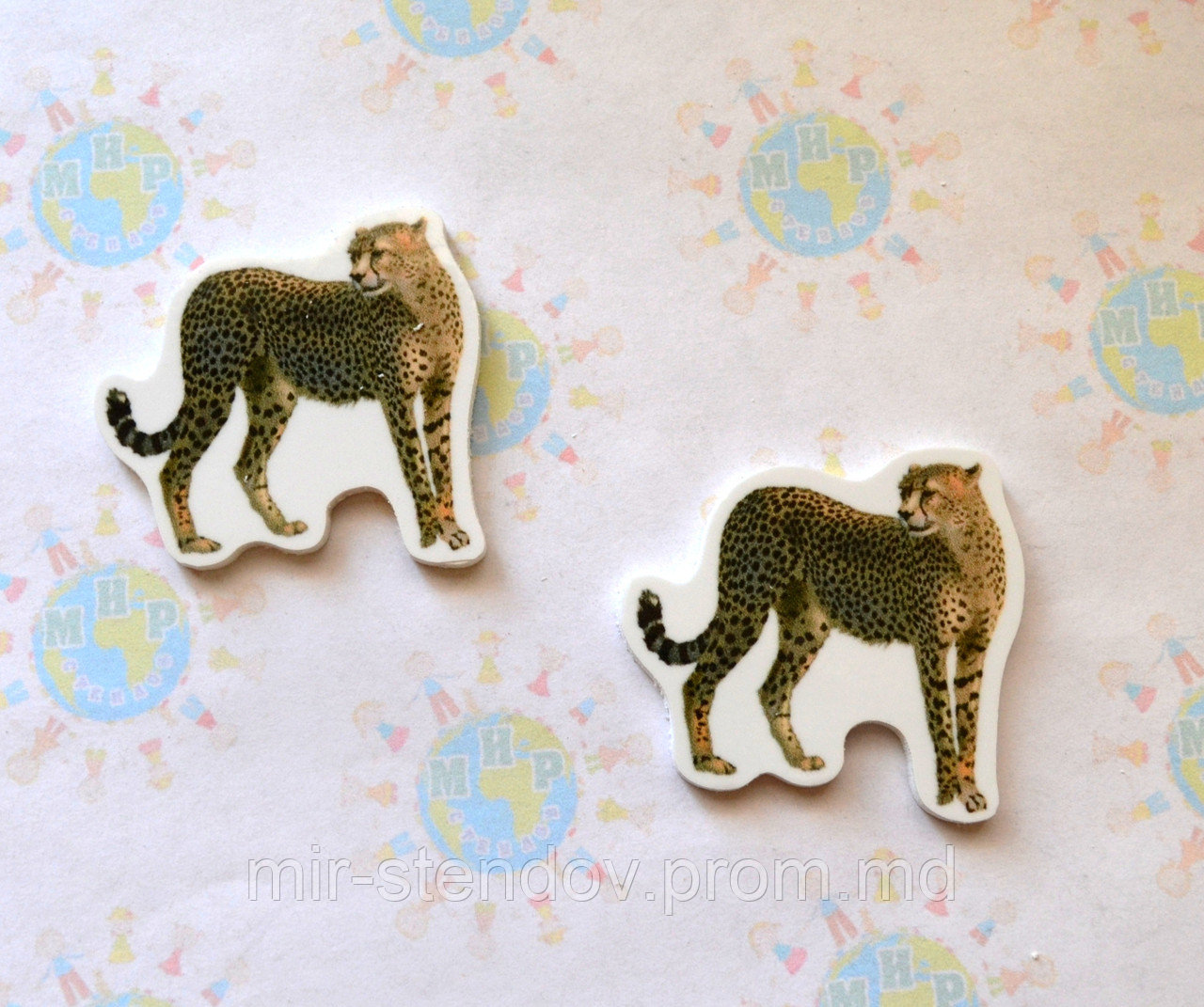 Леопард. Магнит обучающий, фото 1