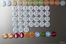 Набор магнитов. Вечный календарь