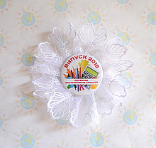 Значок на 1 сентября. Выпуск с Кружевом