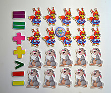 Магнитная математика Белочки и Зайчики