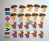 Магнитная математика Белочки и грибочки, фото 3