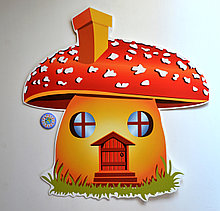 Домик. Настенная декорация для детского сада.