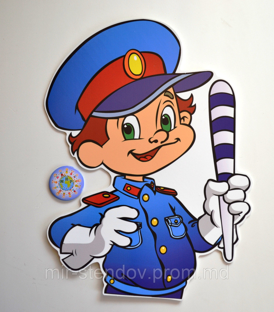 Инспектор ГАИ. Настенная декорация для детского сада. - фото 1 - id-p4433457