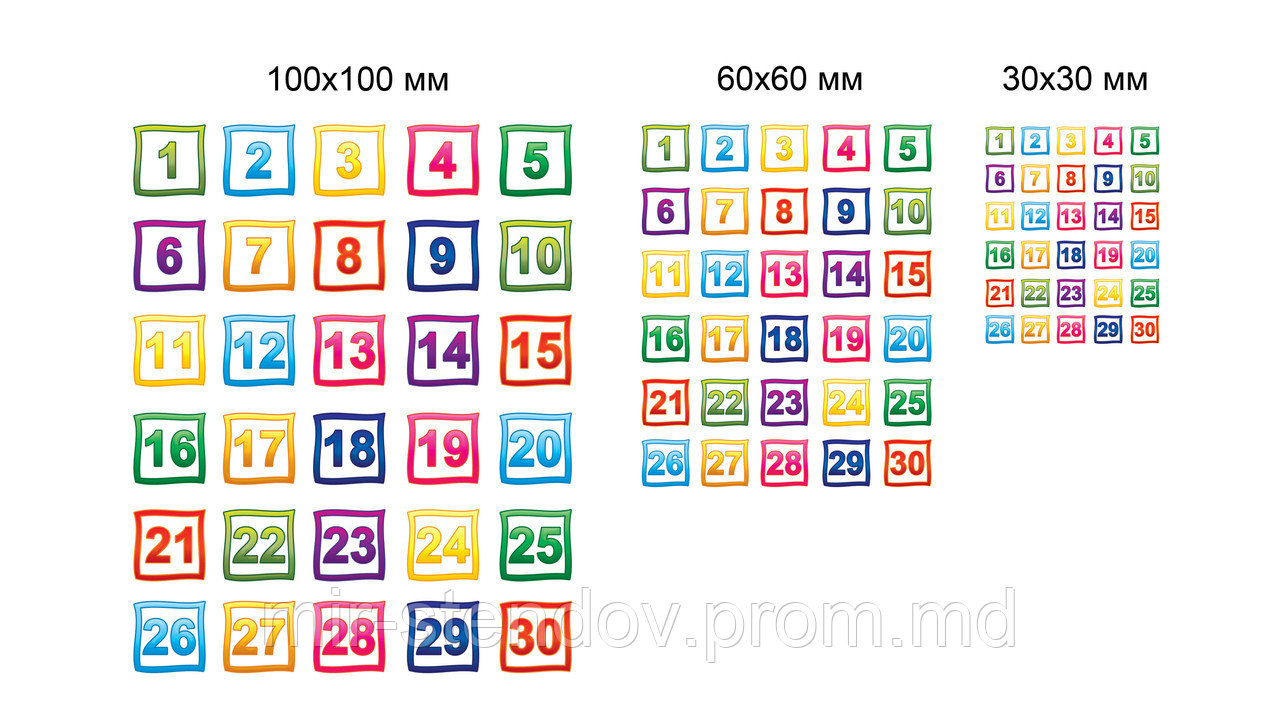 Наклейки на шкафчики, горшки, полотенца Счёты, фото 1