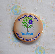 Значок с логотипом детского сада