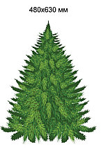 Ёлочка. Настенная декорация для детского сада.