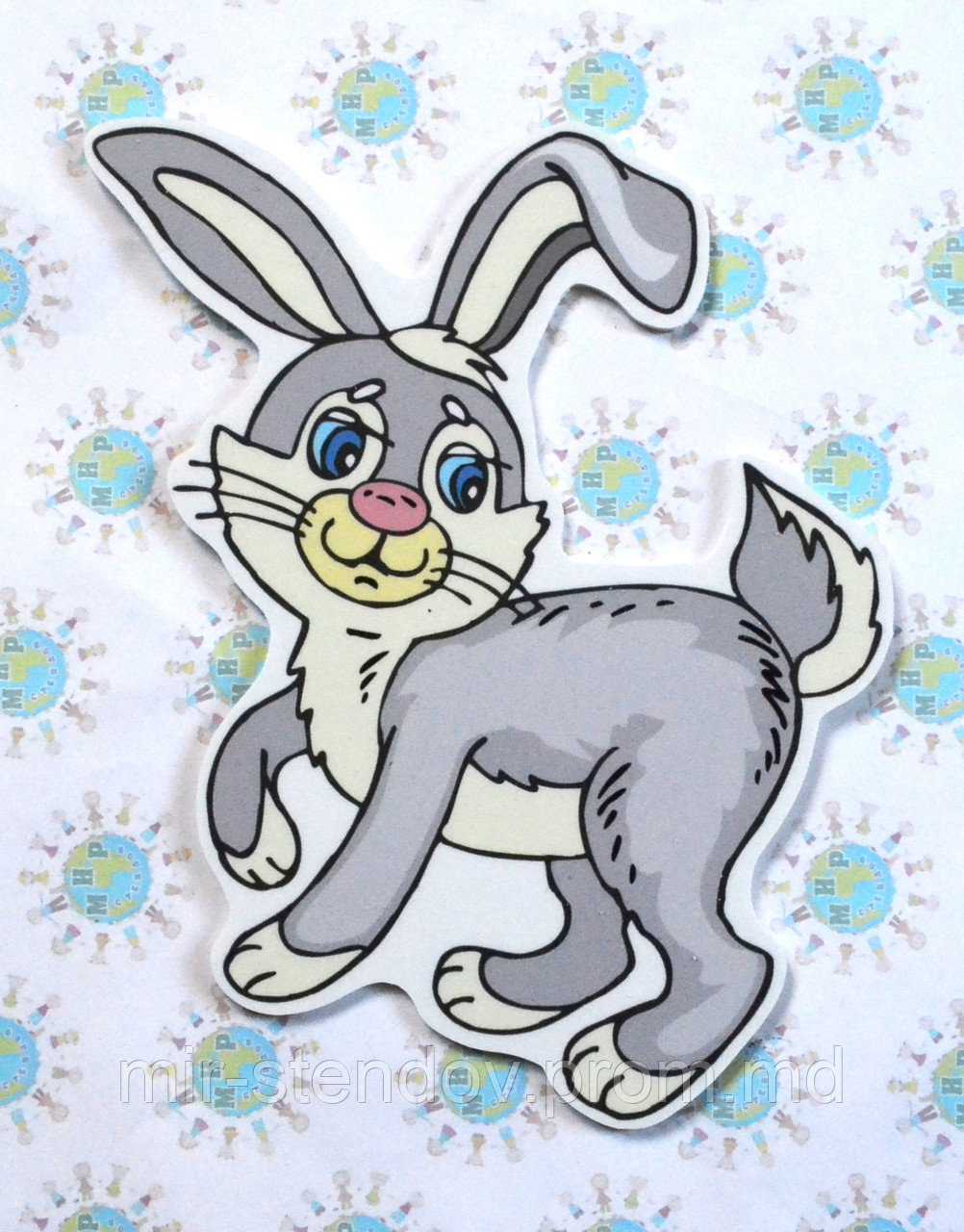 Зайчик. Настенная декорация для детского сада., фото 1