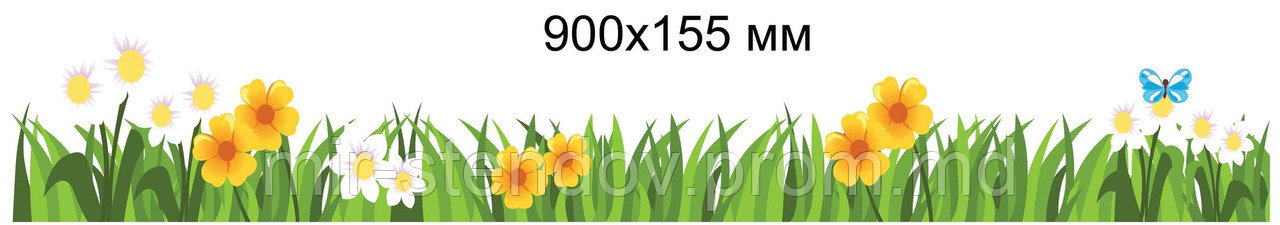 Травка. Настенная декорация для детского сада., фото 1