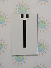 Буква Ї заглавная. Пластиковые карточки для наборного полотна