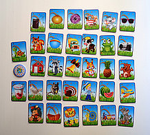 Набор карточек для уголка дежурных Домик