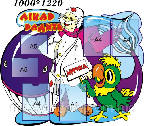 Стенд Советы доктора Кит, фото 1