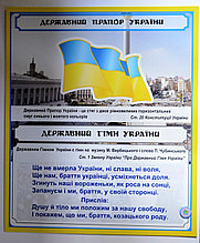 Стенд Прапор та гімн України