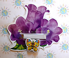 Стенд для рисунка и поделки Колокольчики