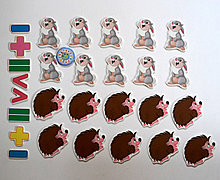 Магнитная математика Зайчики и Ёжики