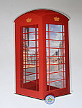 Телефонная будка. Настенная декорация, фото 3