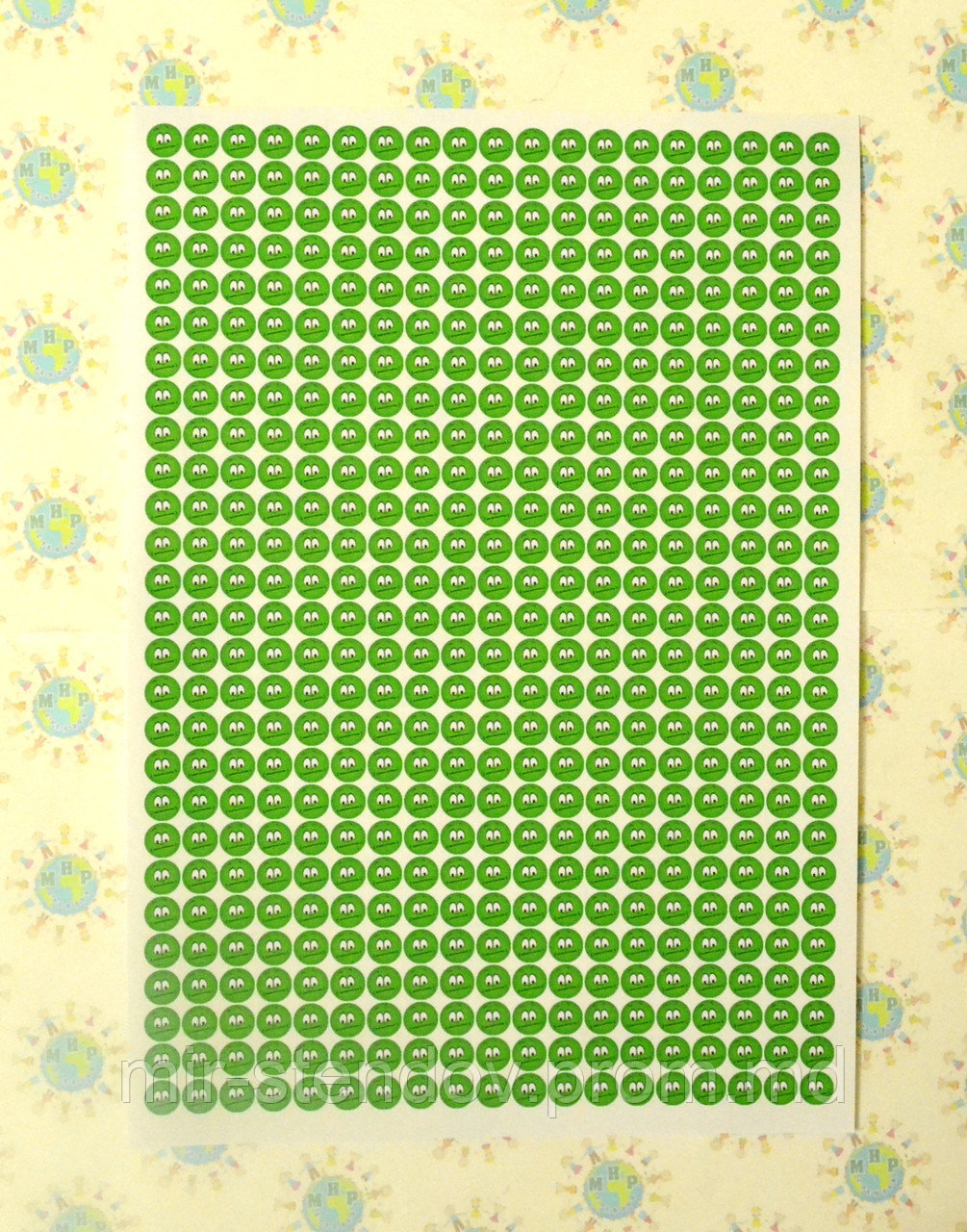 Наклейки для оценок Смайлики нейтральные, фото 1