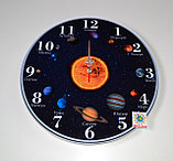 Часы для кабинета географии и астрономии Солнечная система, фото 4