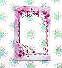 Магнитная рамка на холодильник Бабочки