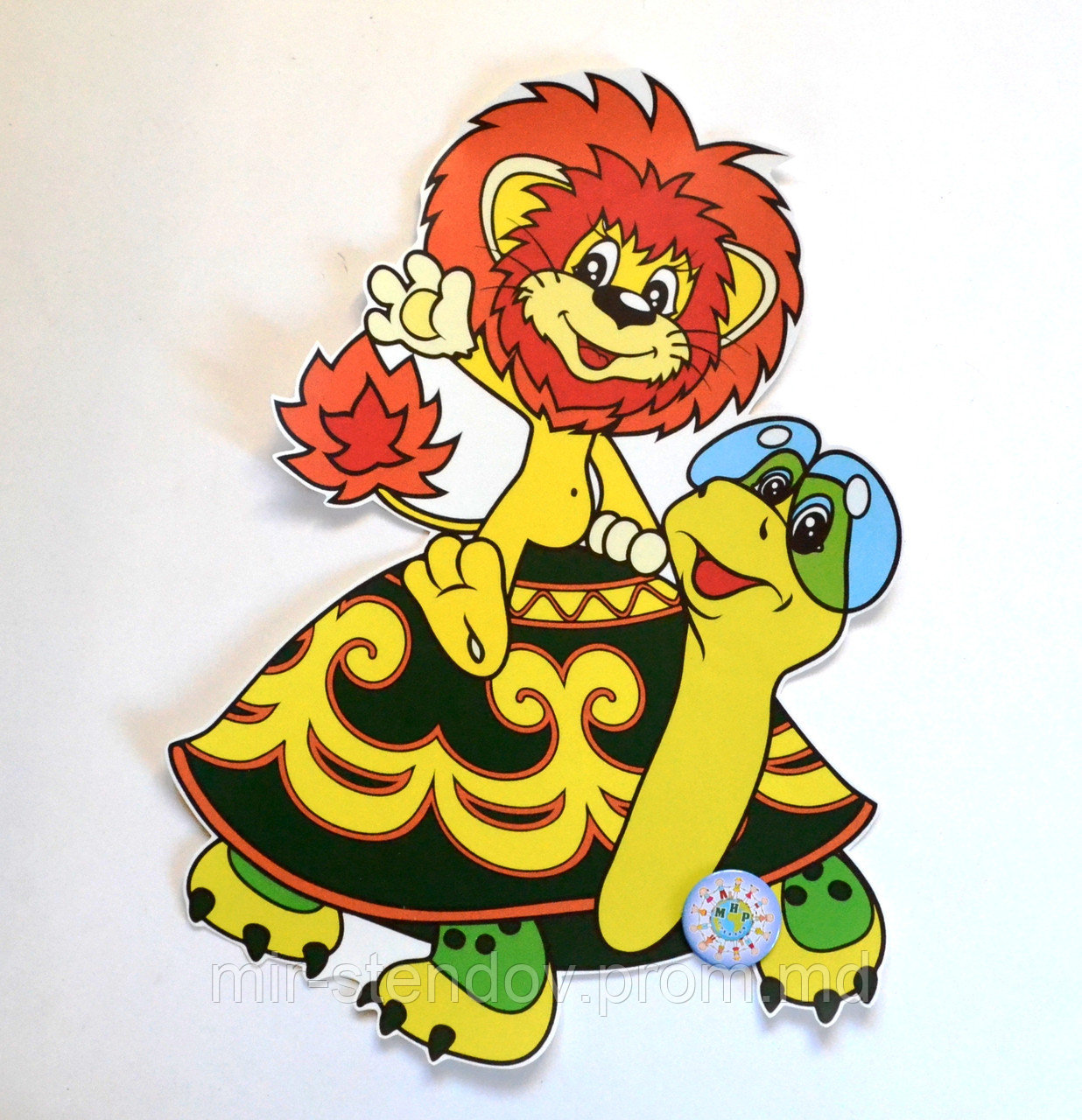 Львёнок на Черепахе. Декорация настенная, фото 1