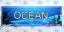Табличка Ocean