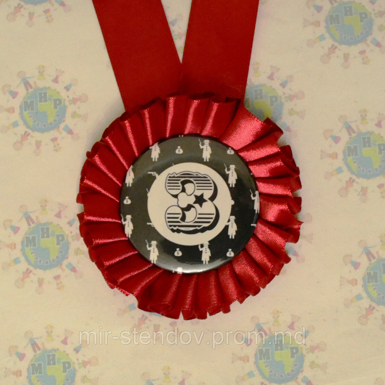 Медаль Лучшему гангстеру - фото 1 - id-p4436663
