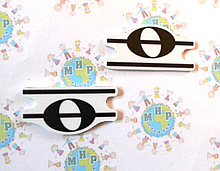 Нота с добавочной полосой. Магнит обучающий