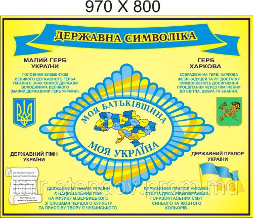 Стенд Государственная символика, фото 1