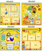 Комплект стендов для начальных классов