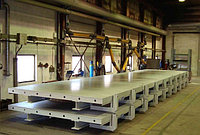 Столы для изготовления бетонных конструкций (вибростолы)