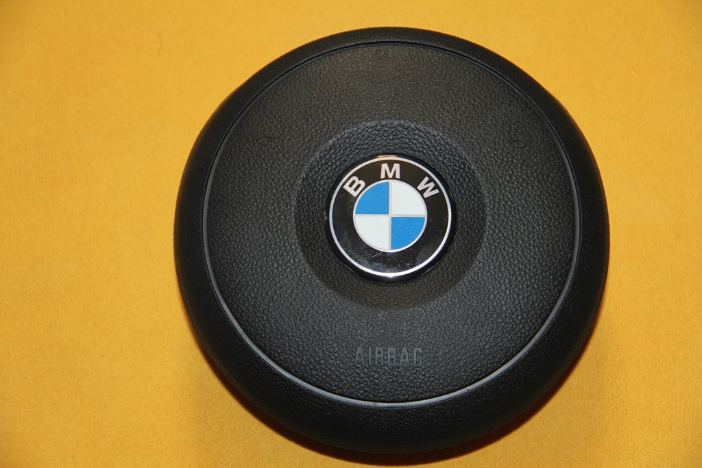 Крышка накладка заглушка имитация AIRBAG, обманка AIRBAG муляж подушки безопасности BMW 5-й серии E60 круглая - фото 1 - id-p4184173