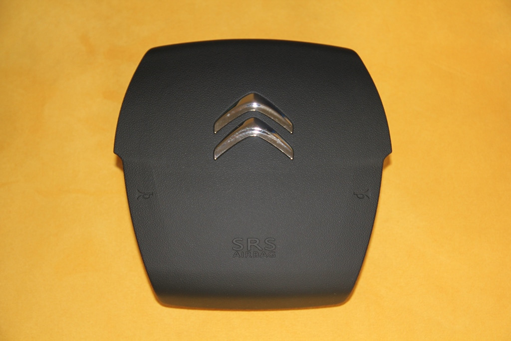 Накладка, заглушка на подушку безопасности, имитация Airbag, крышка в руль на CITROEN C4-II с 2011 - фото 1 - id-p4184189