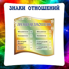 Знаки отношений