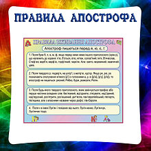 Правила апострофа